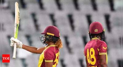 West Indies - Hayley Matthews - Laura Delany - Women's T20 World Cup: Matthews guides West Indies to first win - timesofindia.indiatimes.com - Ireland - India -  Cape Town - Pakistan