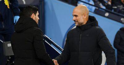 Pep Guardiola has dropped hint on advantage Man City have over Arsenal in Premier League title race