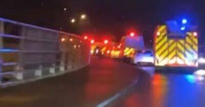 Huge emergency response after bins set on fire by 'groups of youths' - manchestereveningnews.co.uk - Manchester