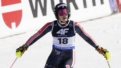 Laurence St-Germain causes upset as Mikaela Shiffrin misses out on second World Championships gold in Meribel
