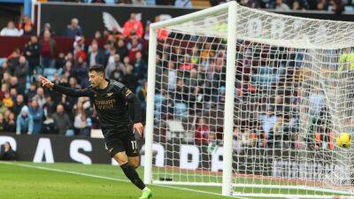 Arsenal finish with a flourish to defeat Aston Villa in six-goal thriller