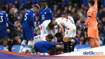 Cesar Azpilicueta - Southampton - Liga Inggris - Tentang Cedera Horor Azpilicueta, Kepalanya Kena Tendang - sport.detik.com
