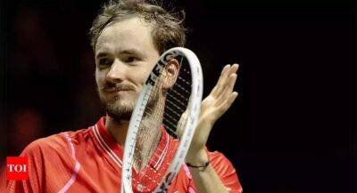 Daniil Medvedev, Jannik Sinner to clash in Rotterdam final - timesofindia.indiatimes.com - Russia - Netherlands - Italy - county Arthur - county Ashe -  Vienna -  Rotterdam