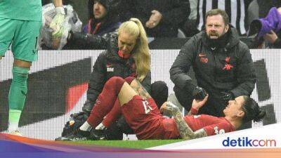 Juergen Klopp - Darwin Núñez - Liverpool Menang, tapi Darwin Nunez Cedera - sport.detik.com - Uruguay - parish St. James - county Park - Liverpool