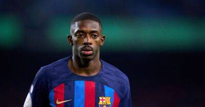 Sergio Busquets - Barcelona give Ousmane Dembele injury update ahead of Europa League fixture vs Manchester United - manchestereveningnews.co.uk - Manchester - Spain