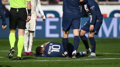 PSG star Neymar stretchered off in tears with ankle injury
