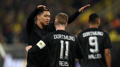 Borussia Dortmund 4-1 Hertha Berlin: Hosts go level on points with Bayern Munich at top of Bundesliga with fine win