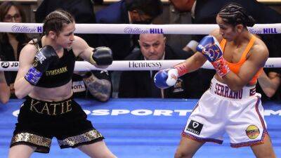 Eddie Hearn pours cold water on Katie Taylor rematch at Croke Park as 3Arena set to host proposed Amanda Serrano fight