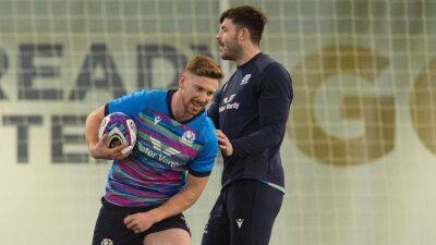 Gregor Townsend - Huw Jones - Stuart Hogg - Finn Russell - Zander Fagerson - Chris Harris - Darcy Graham - Blair Kinghorn - Kyle Steyn - England Rugby - Ben Healy not in squad as Zander Fagerson misses out for Scotland - rte.ie - Britain - Scotland - Argentina - Ireland - New Zealand