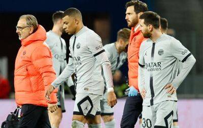 Kylian Mbappe - Christophe Galtier - Paris Saint-Germain - PSG lose injured Mbappe for first leg of Bayern Champions League tie - beinsports.com - France - Germany