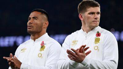 Manu Tuilagi dropped by England as Owen Farrell starts at centre