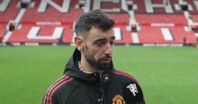 Bruno Fernandes praises three Manchester United players following Leicester win