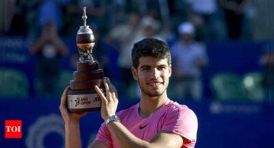 Rafael Nadal - Carlos Alcaraz - Carlos Alcaraz captures Argentina Open title after four-month injury lay-off - timesofindia.indiatimes.com - Spain - Serbia - Usa - Argentina - Australia -  Buenos Aires