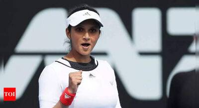 The Last Serve: Sania Mirza recounts tennis life with pride ahead of her final bow - timesofindia.indiatimes.com - Dubai
