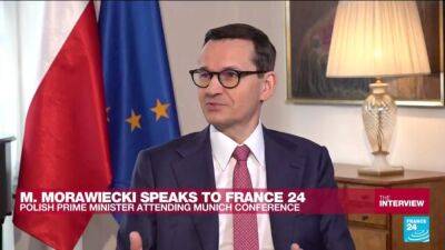 Polish PM Morawiecki: 'Without the US, there wouldn't be a free Ukraine anymore'