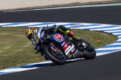 WorldSBK Phillip Island Test: Monday times and results