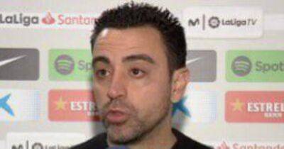 Xavi admits concerns over two key players ahead of Manchester United vs Barcelona