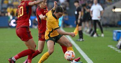 Man City star Hayley Raso proves too much for Spain as she helps Australia to Cup of Nations win