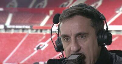 Gary Neville names one advantage and one disadvantage for Manchester United in Carabao Cup final