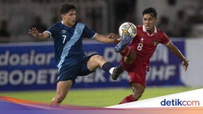 Babak Pertama - Timnas U-20 Vs Guatemala: Garuda Muda Tertinggal di Babak Pertama - sport.detik.com - Indonesia - Guatemala