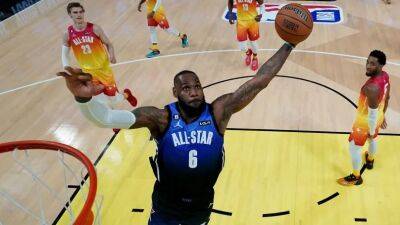 Anthony Davis - Star Game - All-Star Game - LeBron on Lakers’ playoff push: ’23 of the most important games of my career’ - nbcsports.com -  Salt Lake City