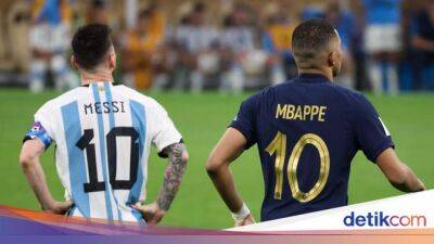 Lionel Messi - Kylian Mbappe - Ruud Gullit - Paris Saint-Germain - 'Kylian Mbappe Selevel dengan Lionel Messi' - sport.detik.com - Argentina