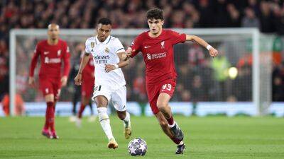 Stefan Bajcetic lauded by Steven Gerrard as youngster creates history for Liverpool in Champions League