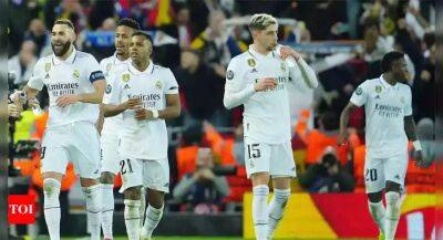 Carlo Ancelotti - Eder Militao - Darwin Núñez - Champions League: Real Madrid roar back to thrash sorry Liverpool - timesofindia.indiatimes.com - France -  Paris