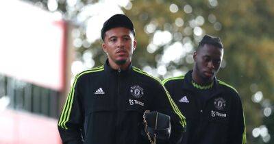 Jadon Sancho - Luke Shaw - Raphael Varane - Lisandro Martínez - David De-Gea - Diogo Dalot - Tyrell Malacia - Aaron Wan-Bissaka and Jadon Sancho start in Manchester United predicted line-up vs Barcelona - manchestereveningnews.co.uk - Manchester - Spain -  Leicester -  Sancho