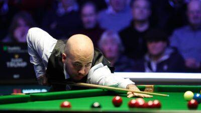 Players Championship 2023: Luca Brecel beats Jack Lisowski in high-quality match to reach quarter-finals