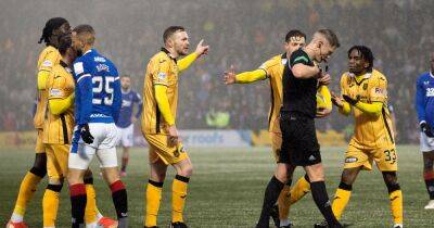Livingston boss David Martindale calls for VAR checks on double yellow cards following 'frustrating' Stephane Omeonga suspension