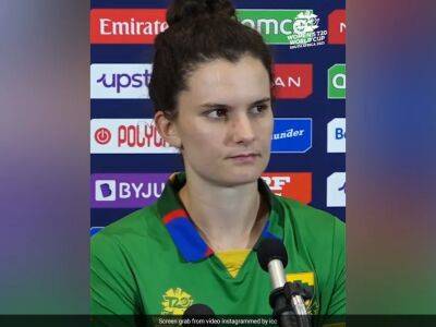 Laura Wolvaardt - "Lord Voldemort...": South Africa Star's Confused Look At Women's T20 World Cup Press Meet Has Everyone In Splits. Watch - sports.ndtv.com - South Africa - Bangladesh