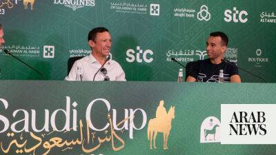 Italian rider Frankie Dettori once again taking center stage