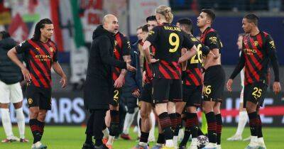 Riyad Mahrez reveals what Pep Guardiola told Man City players on the pitch after RB Leipzig draw