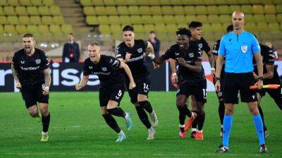 Europa League: Bayer Leverkusen need penalties against Monaco, Sevilla knock out PSV Einhdoven