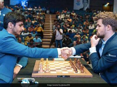 Magnus Carlsen - Indian Grandmaster Vidit Gujrathi Stuns World Champion Magnus Carlsen - sports.ndtv.com - Canada - Norway - India