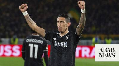Di Maria hat trick powers Juve past Nantes into Europa League round of 16