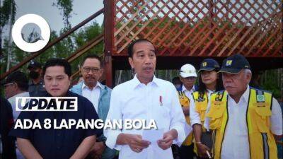 Wow! Jokowi Bangun Pusat Latihan Sepakbola di IKN, Dana Dari FIFA - sport.detik.com - Indonesia