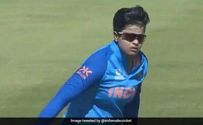 Beth Mooney - Shafali Verma - Shafali Verma Gives Beth Mooney A Send-Off, Shows Extreme Aggression. Watch - sports.ndtv.com - Australia - South Africa - India