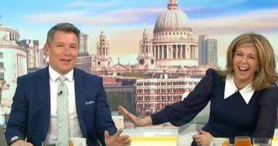 Helen Flanagan - ITV Good Morning Britain's Ben Shephard tells why he's left 'furious' at wife every morning in rare marriage comment - manchestereveningnews.co.uk - Britain - county Hawkins