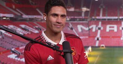 'He's a legend here' - Raphael Varane names Manchester United icon who helped shape his game