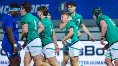 Richie Murphy - Prendergast shines again as Ireland beat Italy - rte.ie - Italy - Ireland