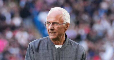 Former Man City manager Sven-Goran Eriksson steps down from role at Swedish club after health scare