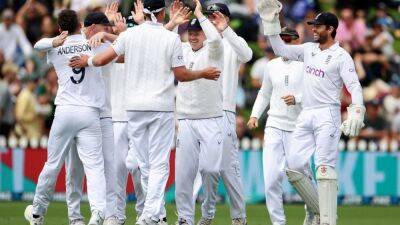 Joe Root - James Anderson - Harry Brook - Tom Latham - Tom Blundell - Devon Conway - Tim Southee - Henry Nicholls - Jack Leach - 2nd Test: James Anderson Puts England In Control Against New Zealand - sports.ndtv.com - New Zealand - county Anderson -  Wellington - county Kane