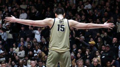 Zach Edey - The story of how the Purdue Boilermakers became Big Man U, the latest being Zach Edey - espn.com - state Indiana - state West Virginia -  Portland - county Lafayette