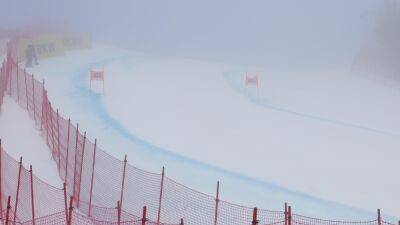 Women's downhill World Cup event cancelled at Crans Montana after fog descends on course in Switzerland