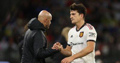 'It's been a dream' - Harry Maguire opens up on Manchester United trophy wish
