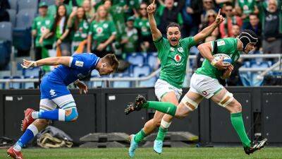 Ireland far from perfect in five-try Italian win