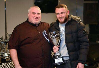 Stock car racer Jacob Bromley, from Canterbury, collects trophy after winning Trackstar National Points Championship for third time in four years - kentonline.co.uk - Britain - Scotland - Ireland