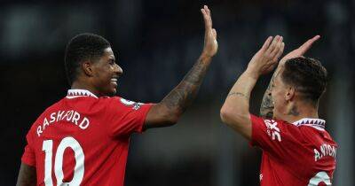 Marcus Rashford part of Man United squad for Carabao Cup final as Antony sends message to fans